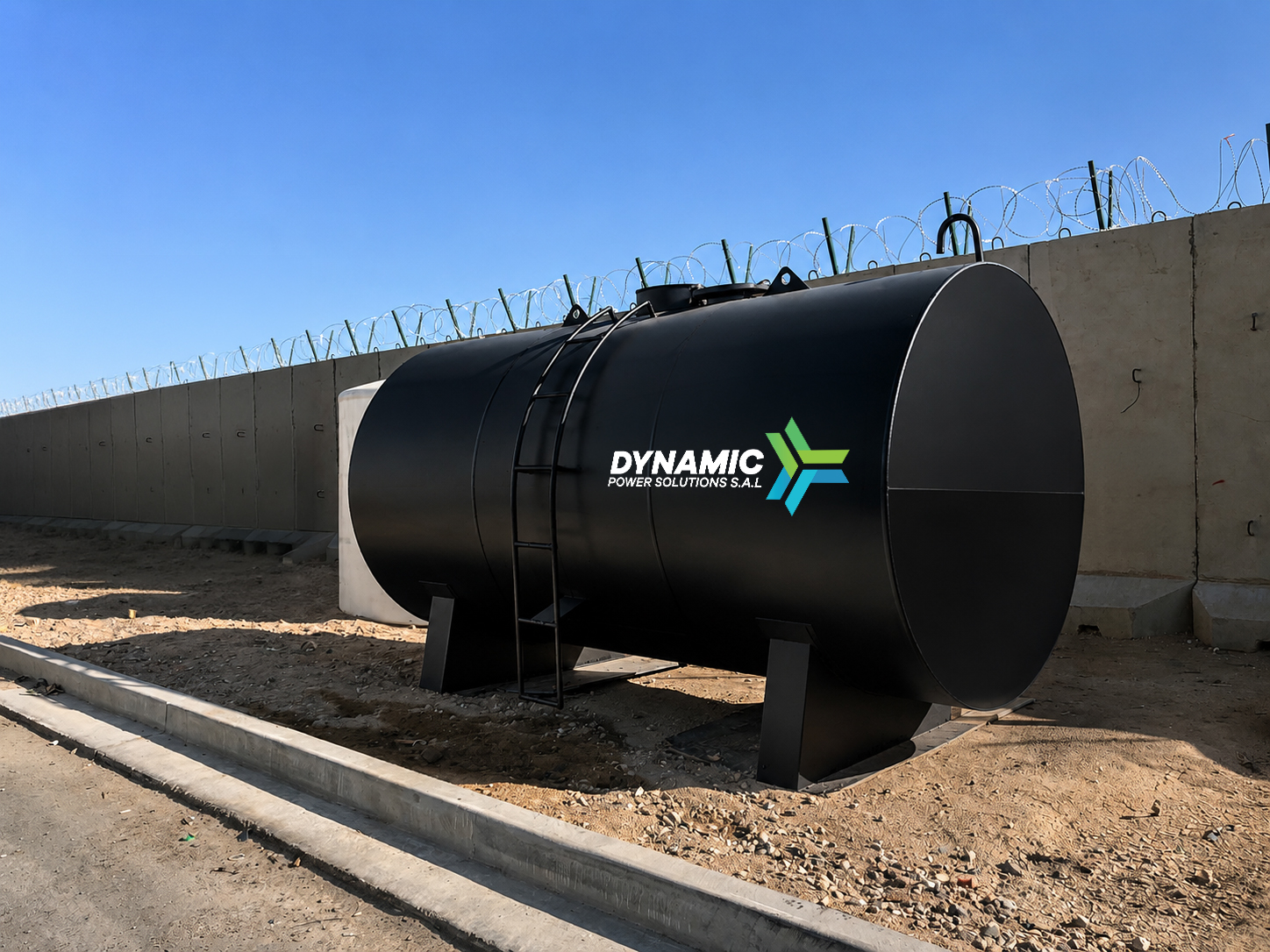 DPS fuel storage tank