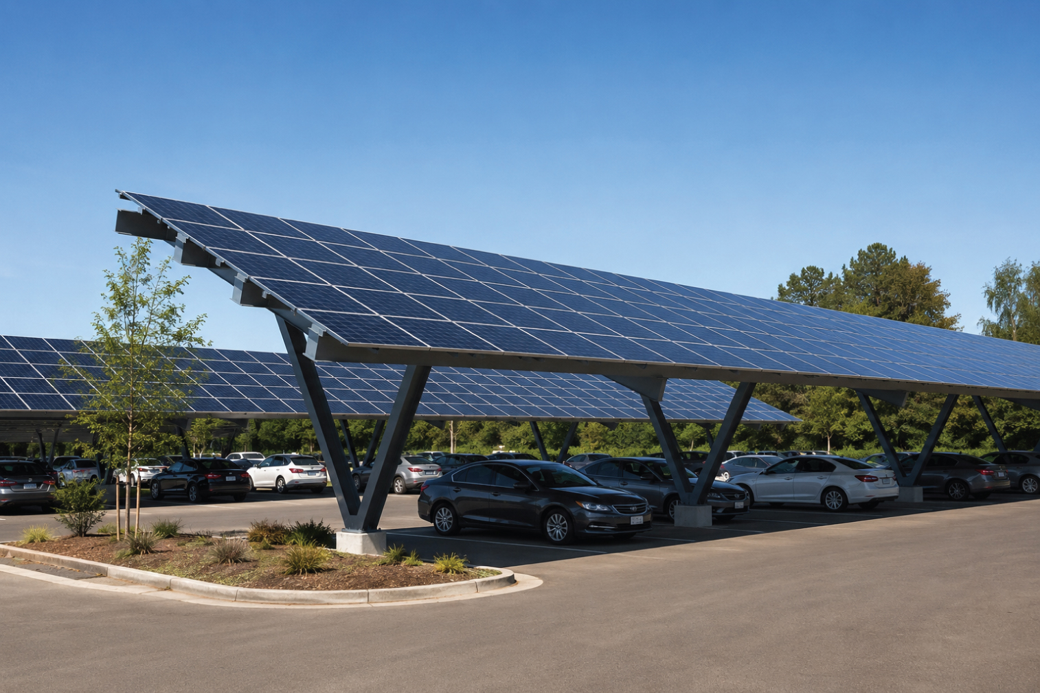 Commercial solar system